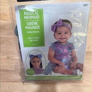 Magical Mermaid Costume for Infants w/Matching Mommy Headband